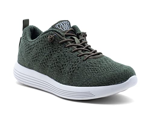 Image of Woolloomooloo Shoe Belmont Unisex Merino Wool Footwear - Slip-On or Lace-Up Sneaker for Comfort, Support, Lightweight, Soft, Moisture Wicking, and Breathability