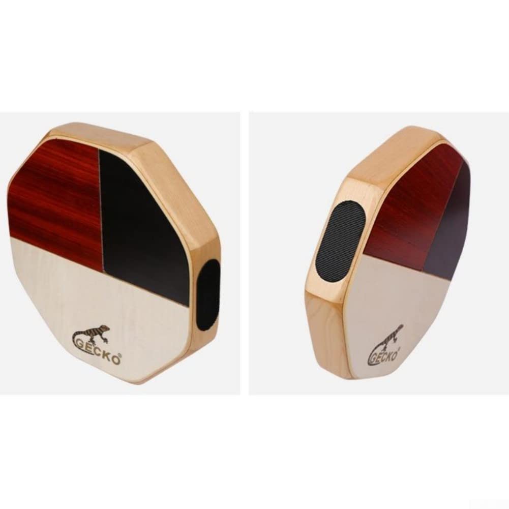 Cajón tambor de mano, cajón portátil y compacto con bolsa de transporte, instrumento de percusión para viajes, camping