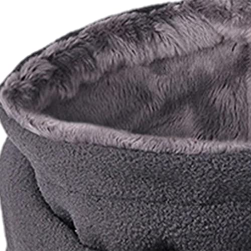 Vaveren Aquecedor de pescoço térmico para ciclismo ao ar livre, cinza