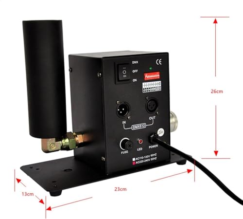 Máquina de humo LED CO2, Máquina de humo tipo columna CO2, Máquina de humo multiángulo para barra y escenario miniatura 2