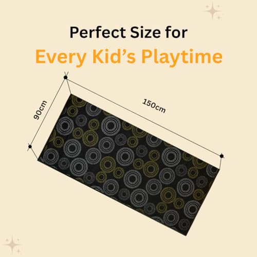 Image of Athom Living Disney Runner Carpet 2x4.5 Ft, Soft Printed Mat with Anti-Skid Backing, Durable Washable Runner for Kids Bedroom, Play Area & Playroom Decor