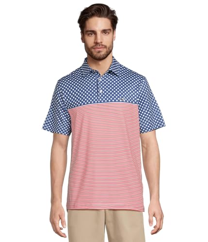 Image of vineyard vines Men's Bradley Stripe Sankaty Polo