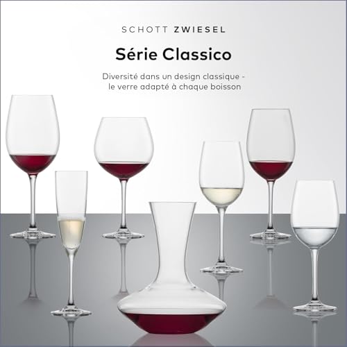 Flûte à champagne Schott Zwiesel lavable en machine sans risque de casse