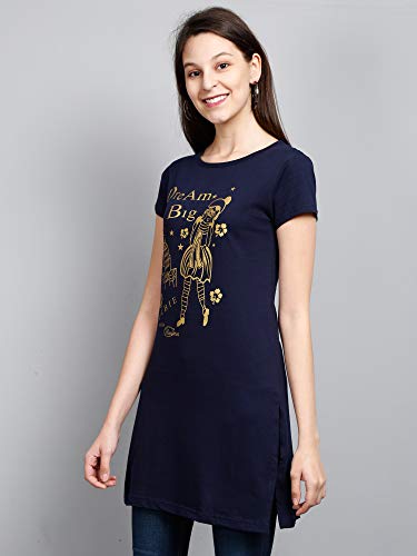 Image of FLEXIMAA Women's Half Sleeve T-Shirt - P