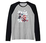 Marvel Christmas Spider Man Miles Morales Spider Gwen Logo Camiseta Manga Raglan