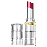 L'Oreal Paris Makeup Colour Riche Shine Lipstick, Glassy Garnet, 0.1 oz.