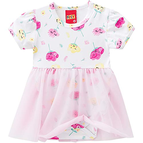 Vestido , Kyly, Meninas, Branco, P