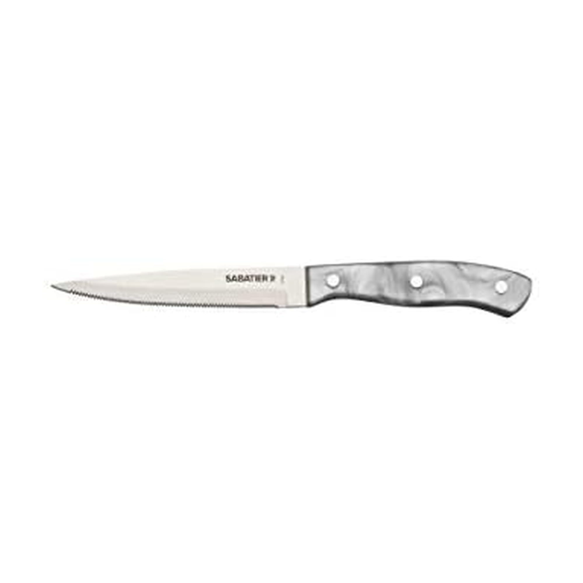 Sabatier Triple Riveted Chef Knife, 8-Inch, Razor-Sharp Kitchen Knife to Cut Fruit, Vegetables and more, High-Carbon Stainless Steel, Gray — Amazon image 7