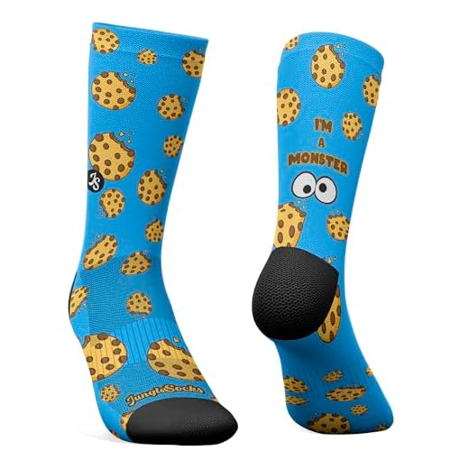 Jungle Socks Calcetines Deportivos Divertidos para CrossTraining, Ciclismo, Running, Fitness, Gimnasio para Hombres y Mujeres. Diseñado en Europa. 43-46 EU.