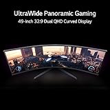Photo of the LG 49' UltraGear DQHD (5120x1440) Curved Gaming Monitor, 240Hz, 1ms, VESA DisplayHDR 1000