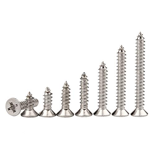 Tornillos M4 x 35mm acero inoxidable 40 unidades miniatura 5