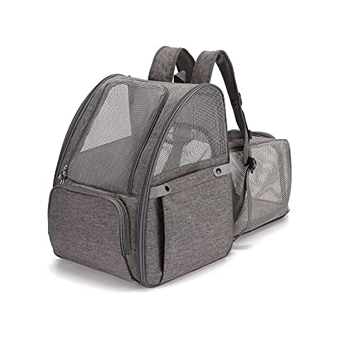 Delmkin Haustier Rucksack Faltbar Haustier Tragetasche Hund Katzen Träger Rucksack Cover