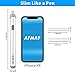 AFMAT EEW001 Electric Eraser for Drawing, Battery Operated Eraser with 140 Refills, Electric Erasers Kit for Artist, Art Erasers for Painting, Sketching, Drafting, Detailer Tool for Crafting-White