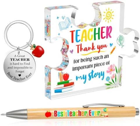 Amazon.com: HOWAF Teacher Appreciation Gifts, Teachers Thank You Gifts ...