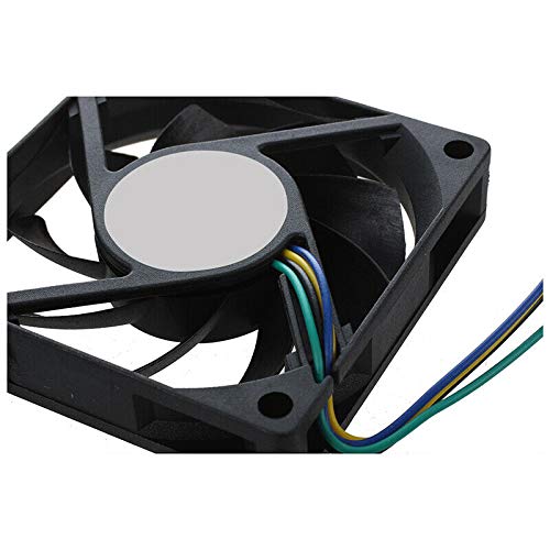 PRAV® 70x70x15mm 12V 4 Pins PWM PC Computer Case CPU Cooler Cooling Fan Black Z3C8