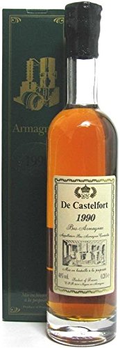 Rarität: Armagnac De Castelfort Jahrgang 1990-0,2l incl. Geschenkkarton