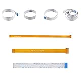 Aokin for Raspberry Pi Camera Cable, Ribbon Flex Extension Cable Set (7 Pcs),...