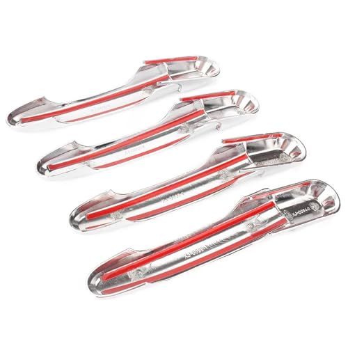 Cache serrure porte gauche finition chrome haut de gamme Accent - 6
