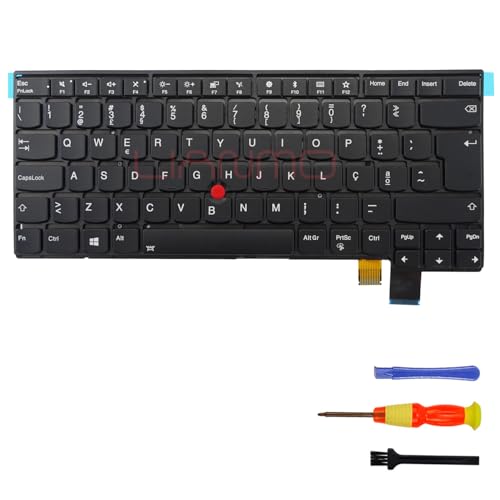 Clavier rétroéclairé Lenovo ThinkPad T470P Portugal remplacement ordinateur portable