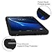 Fintie Silicone Case for Samsung Galaxy Tab A 7.0, [Honey Comb Series] Light Weight [Anti Slip] Shock Proof Cover [Kids Friendly] for Galaxy Tab A 7-inch Tablet 2016 Release (SM-T280/SM-T285), Black