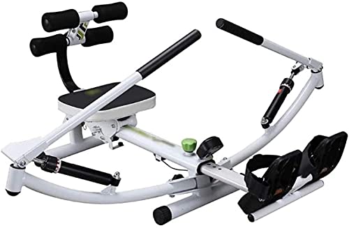 Image of Equipment Home Gym Rowing Machineultifunctional Silent Folding Hydraulic Rowing Machine 12-Speed Resistance Adjustment Cardio Fitness Equipm