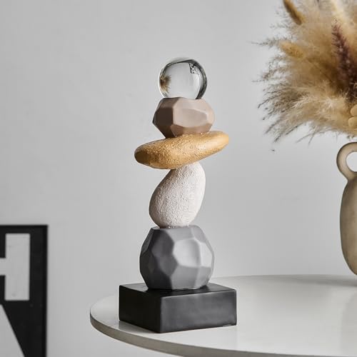 Estatua moderna para decorar mesa de sala