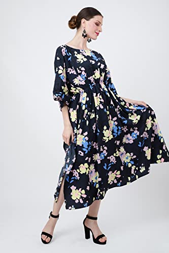 Robe de plage ample taille élastique pour dissimuler les rondeurs en été