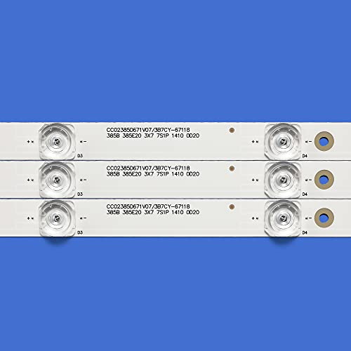 Rétroéclairage CC02385D671V10 pour réparer l'écran noir des TV 39HT101X