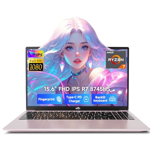 NIMO 15.6" IPS FHD Gaming Laptop Ryzen 7 8745HS 16GB DDR5 512GB SSD miniatura 1