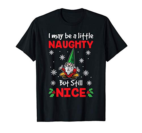 Vêtements de Noël vilains ou sympathiques Cadeaux Fils Neveu T-Shirt