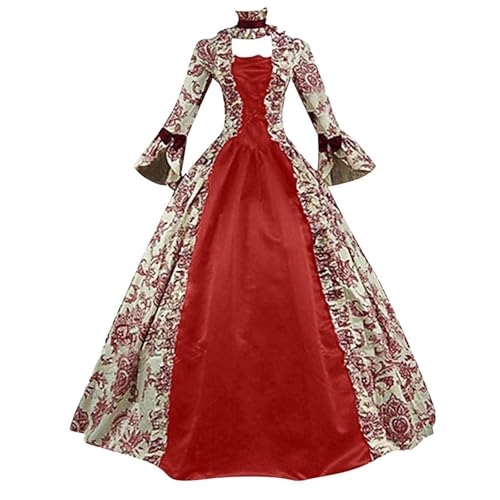 Carydety Victorian Dress for Women Masquerade Ball Gown Rococo Prom Dress 1800s Victorian Costume Women Princess Costumes