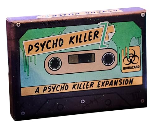 Psycho Killers Z: A Juego de Cartas de expansión, Multicolor, 5,1 x 5,1 x 5,1 cm