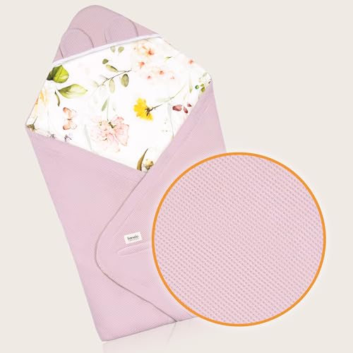 Couverture pour siège auto Lionelo cocon rose bébé en balade - 5