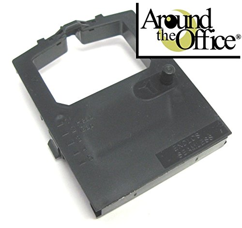Okidata Black Nylon Ribbon for Microline 320/321 Printers (5/6" x 2 Yards) Compatible by Around The Office