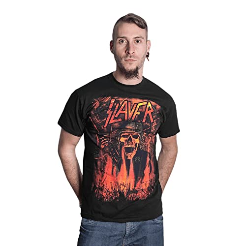 SLAYER Tshirt 黒 M ロック バンドT ミュージシャン Amazon.com: Slayer Men's Wehrmacht Short Sleeve T-shirt, Black