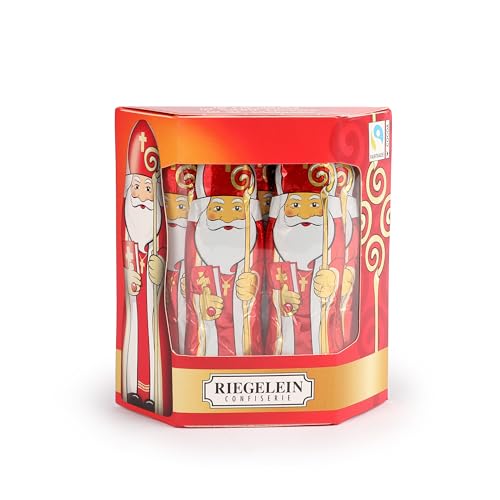 Riegelein Schoko-Nikolaus aus Vollmilch-Schokolade, 125g -...
