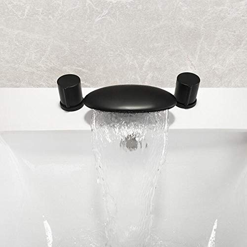 Mitigeur de lavabo 3 trous JCAKES robinet d'évier de salle de bain