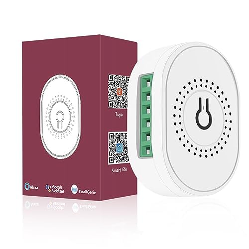 SWYAM® Power Monitor 16A Smart WiFi+RF433 1 Gang Mini Breaker 2-Way Switch | Battery Powered | Compatible with Any Load | Support Smart Life App (B0CKLNPS59) Amazon Price History, Amazon Price Tracker