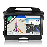 radio android kia sportage 2017 【GPS & PANTALLA DIVIDIDA】Módulo GPS incorporado y GPS ANT externo, puede usar mapas en línea y fuera de línea. Admite Google Map / Waze / HERE WeGo / IGO, etc. ▲ El modo de pantalla dividida le permite ejecutar dos aplicaciones una al lado de la otra. Puede usar Spotify u otra aplicación mientras navega