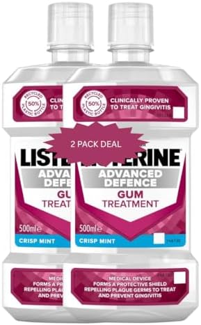 Advanced Defence Gum Treatment Mint Mouthwash 500ml | 16.9 Fl Oz ...