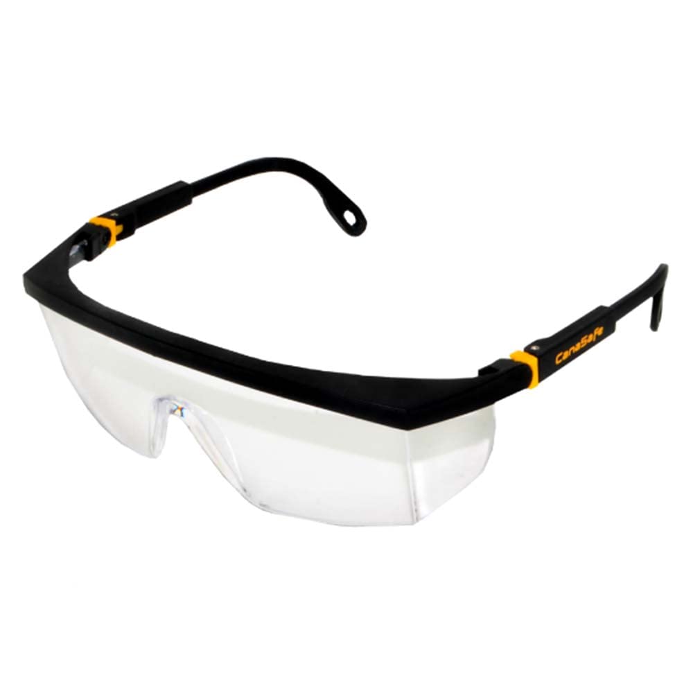 CANASAFE - SamaRay, Black/Yellow frame, clear lens