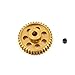 HobbyStar 48DP Pinion Gear, 38T, Hard-Anodized Aluminum