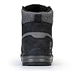 CC-Los Men's Winter Snow Boots with Sherpa Fleece Lining Waterproof Slip-Resistant Insulated Black Size 13-13.5 Wide #4