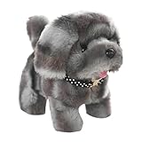 Creative Movements: Engaging kids effortlessly, this walking dog toy performs tricks and walks smoothly on various exteriors like carpet and hardwood, ensureing more entertainment