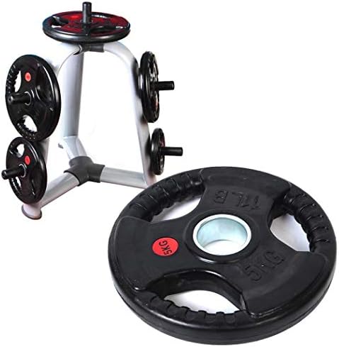 Detailorpin Three-Hole Gripper Barbell Plate Home Fitness Dumbbell Weight Lifting Supplies