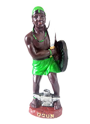 Estatua Orisha Ogun Santo Orisha 13 cm