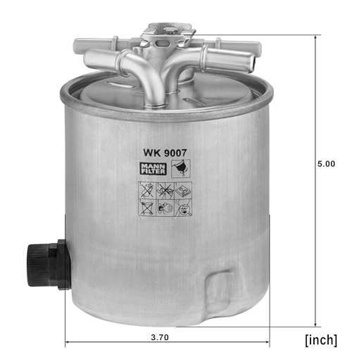 Filtre à carburant MANN-FILTER WK 9007 auto utilitaire thermique