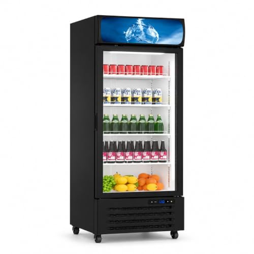 Image of 13.4CuFt Single Door Beverage Refrigerator with Touch Control