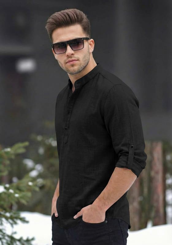 Image of Men Short Kurta
