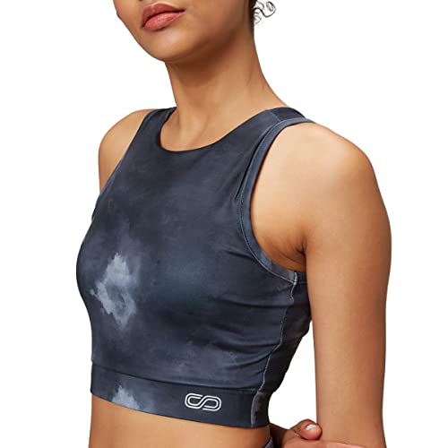 Image of Silvertraq Women's Padded Cross Back Crop Top